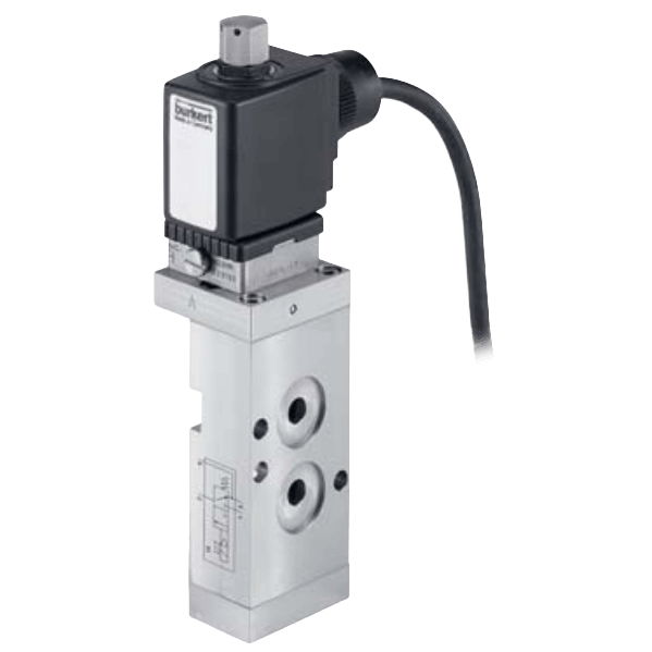 Burkert Pneumatic Solenoid Valve, 6519 Extended NAMUR Ex m Temperature